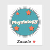 生理学 シール (シート)