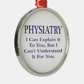 生理学…説明が分からない メタルオーナメント (右)