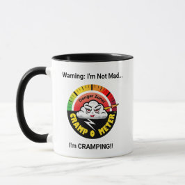 生理痛注意 マグカップ