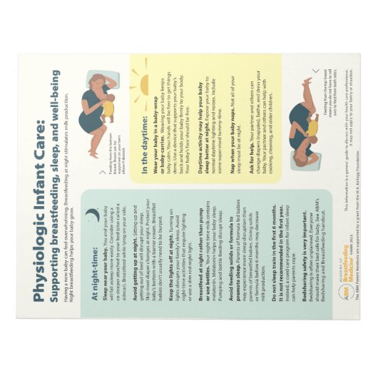 生理的気に乳児涙遠くに（英語） ノートパッド (正面)