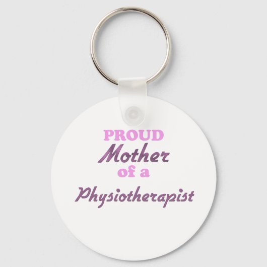 生理誇りを持った療法士の母親 キーホルダー (正面)