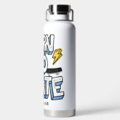 生生まれ活に乗るためにスケートをする ウォーターボトル (背面)