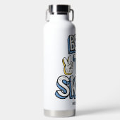 生生まれ活に乗るためにスケートをする ウォーターボトル (正面)