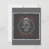 生生まれ活に乗る ノートカード (正面)