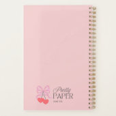 生産かわいらしプレーナー2025 プランナー手帳 (裏面)