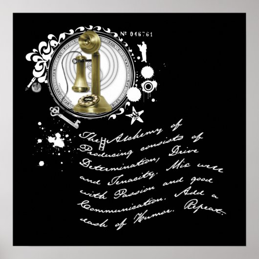 生産の錬金術 ポスター (正面)