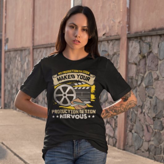 生産デザインフレックス – フィルムクルーのライフ Tシャツ