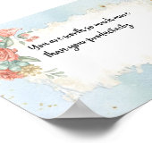 生産性よりも価値が高い ポスター (角)