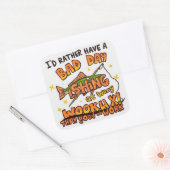 生産性よりも情熱を優先する：喜び スクエアシール (封筒)