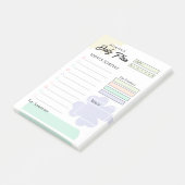 生産性パッド可愛い毎日のリスト ポストイット (アングル)