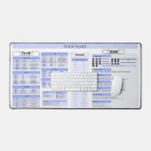 生産性マウスパッド – WordおよびExcelのショートカット デスクマット (キーボード&マウス)