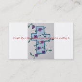 生産的なお母さんカード コーリングカード (裏面)