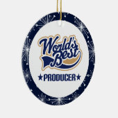 生産者のギフトのオーナメント セラミックオーナメント (右)