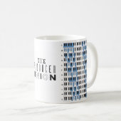 生産者連合"はかりで測られた"マグ コーヒーマグカップ (正面右)