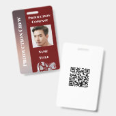 生産ID バッジ (正面＆裏面)