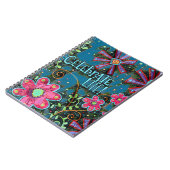 生祝活インスパイアフローラかわいらし ノートブック (左側)