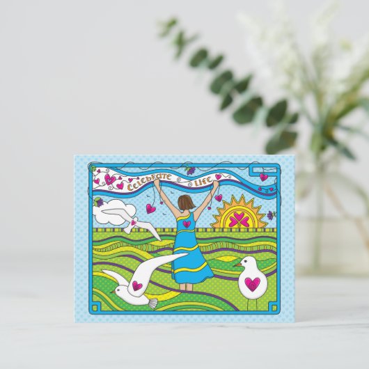 生祝活_ ポストカード (スタンド正面)