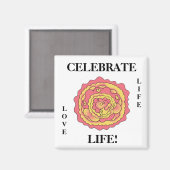 生祝活！マグネット（エイプリル・マッカラム） マグネット (正面/裏面)