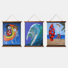 生祝活 吊り下げ型タペストリー