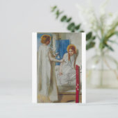 生神女福音書 – ガブリエル・ロセッティ・ポストカード ポストカード (スタンド正面)