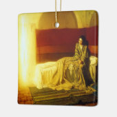生神女福音：ヘンリー・オッサワ・タナー、1898年 セラミックオーナメント (左)