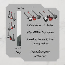 生者の祭り サービス ミュージシャン ギター ミュージック 招待状