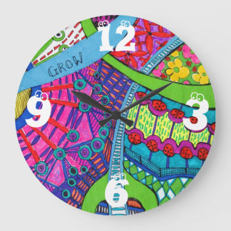 生育期の時計 ラージ壁時計