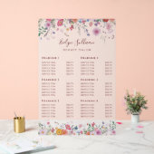 生花の価格表 アクリルサイン (ウェディング)