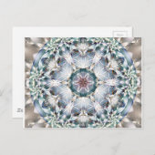 生花マンダラ1枚 ポストカード (正面/裏面)