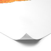 生花日本の浮世絵 ポスター (角)