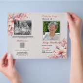 生花葬令お祝い チラシ (手)