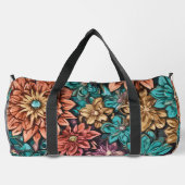 生花 ダッフルバッグ (裏面)