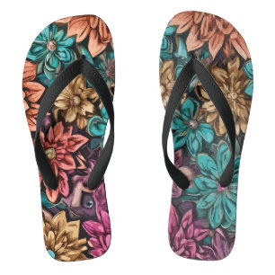 生花 ビーチサンダル