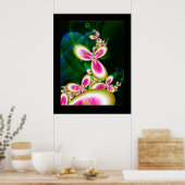 生花 ポスター (キッチン)