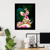 生花 ポスター (ホームオフィス)