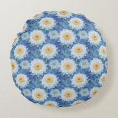 生花 ラウンドクッション (正面)