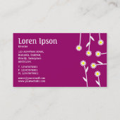 生花 – ワイン990066 名刺 (裏面)