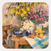 生花II スクエアシール (正面)