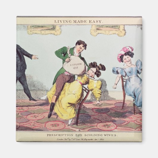 生製簡単：叱責のための時効 マグネット (正面)