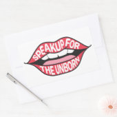 生話まれを目指して 長方形シール (封筒)