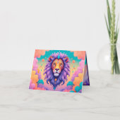 生誕生まれ生期の獅子になる カード (正面)