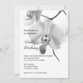 生誕祭パーティーの蘭 招待状 (正面)