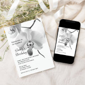 生誕祭パーティーの蘭 招待状