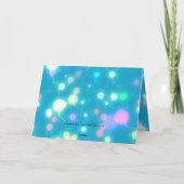 生誕 キャバリア・キング・チャールズ・スパニエル カード (裏面)