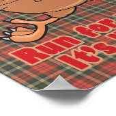 生走活のおもしろいトルコ ポスター (角)