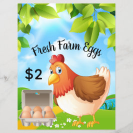 生農産卵ビジネスプロモーションのチラシ チラシ