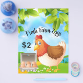 生農産卵ビジネスプロモーションのチラシ チラシ (シングル)