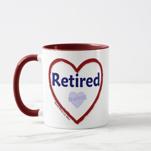 生退職したき マグカップ (左)