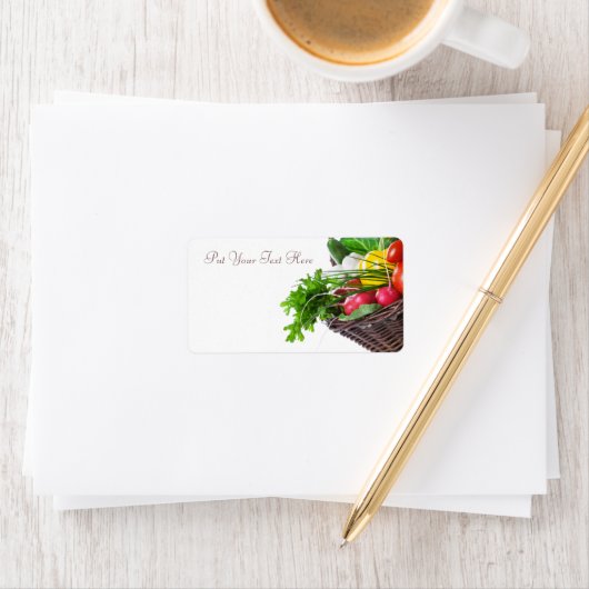 生野菜を用いた組成物 ラベル (インサイチュ)