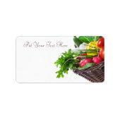 生野菜を用いた組成物 ラベル (正面)